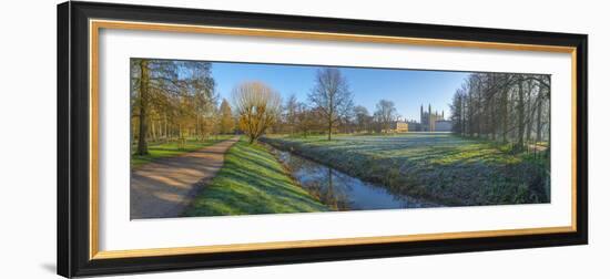 King's College Chapel, Cambridge University, the Backs, Cambridge, Cambridgeshire-Alan Copson-Framed Photographic Print