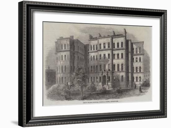 King's College Hospital, Portugal-Street, Lincoln's Inn-null-Framed Giclee Print