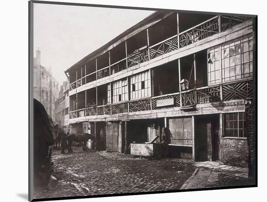 King's Head Inn, Southwark, London, 1881-Henry Dixon-Mounted Photographic Print