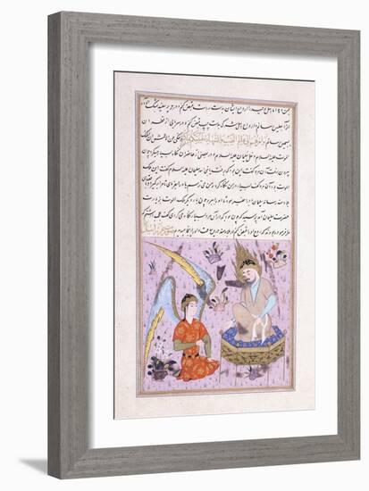 King Solomon and a Peri, C. 1570-null-Framed Giclee Print