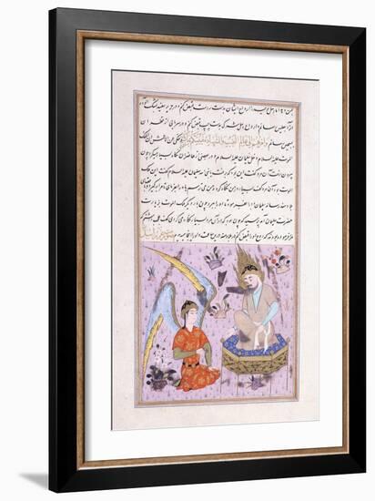 King Solomon and a Peri, C. 1570-null-Framed Giclee Print