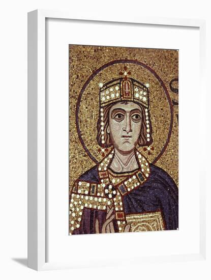 King Solomon (Detail of Interior Mosaics in the St. Mark's Basilic), 12th Century-null-Framed Giclee Print