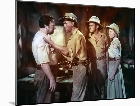 KING SOLOMON'S MINES, 1950 directed by COMPTON BENNETT Stewart Granger / Richard Carlson / Deborah -null-Mounted Photo