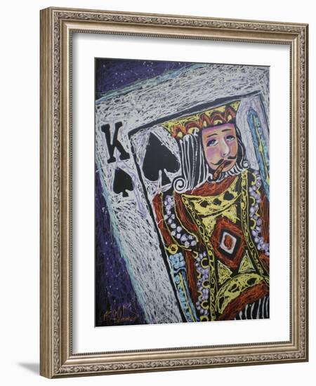 King Spades 001-Rock Demarco-Framed Giclee Print