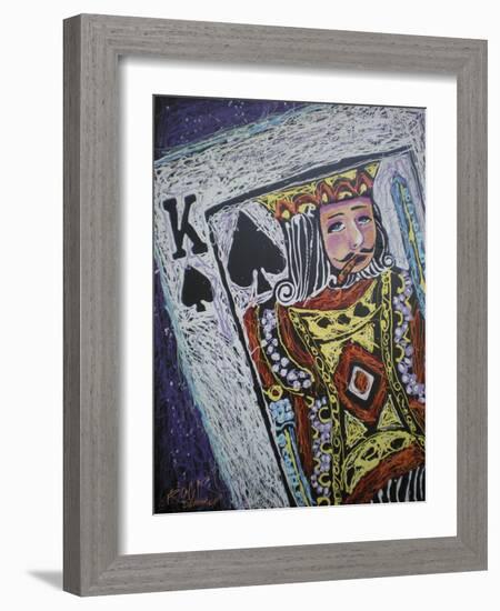 King Spades 001-Rock Demarco-Framed Giclee Print