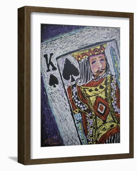 King Spades 001-Rock Demarco-Framed Giclee Print