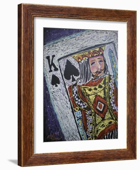 King Spades 001-Rock Demarco-Framed Giclee Print