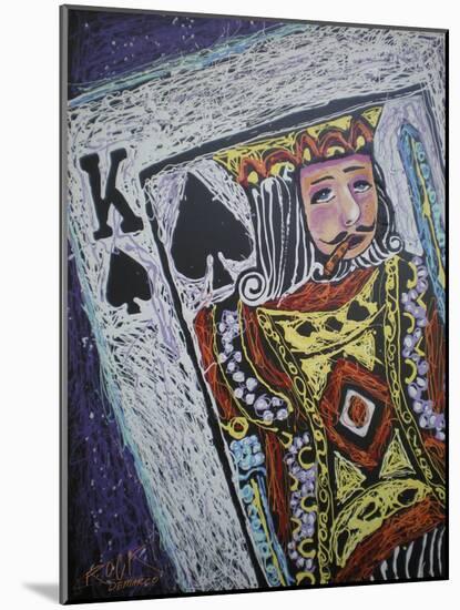 King Spades 001-Rock Demarco-Mounted Giclee Print