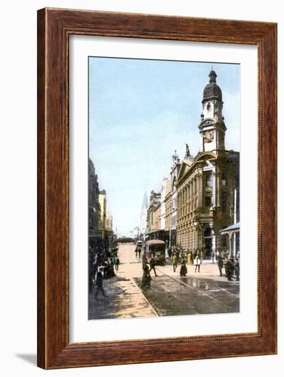 King Street, Sydney, Australia, C1900s-null-Framed Giclee Print