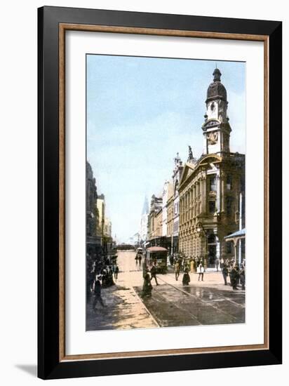 King Street, Sydney, Australia, C1900s-null-Framed Giclee Print