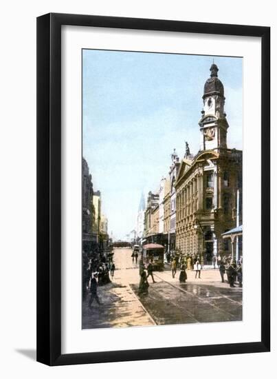 King Street, Sydney, Australia, C1900s-null-Framed Giclee Print