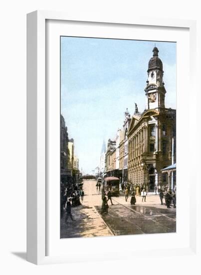 King Street, Sydney, Australia, C1900s-null-Framed Giclee Print