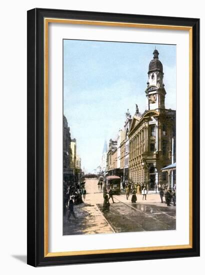 King Street, Sydney, Australia, C1900s-null-Framed Giclee Print