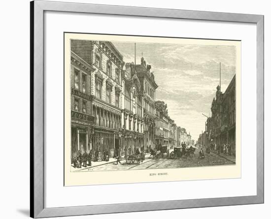 King Street-null-Framed Giclee Print