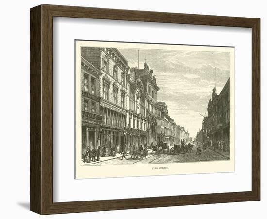 King Street-null-Framed Giclee Print