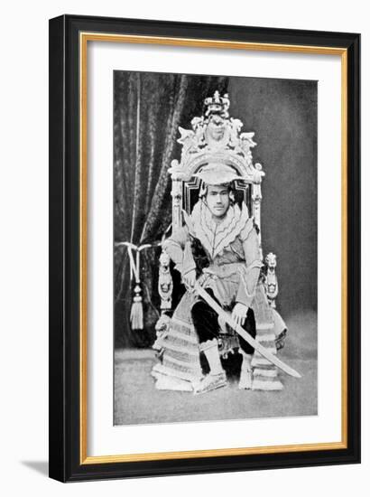 King Thibaw of Burma in Full Court Dress, C1900-null-Framed Giclee Print
