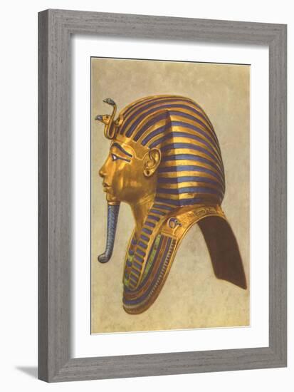 King Tut Funeral Mask, Egypt-null-Framed Art Print