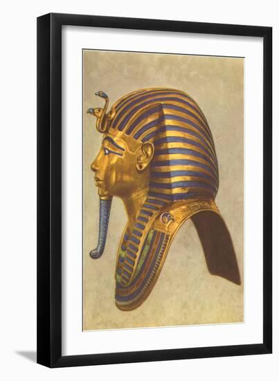 King Tut Funeral Mask, Egypt-null-Framed Art Print