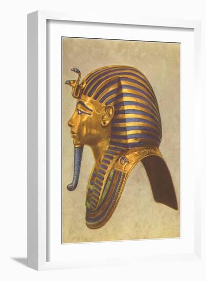 King Tut Funeral Mask, Egypt-null-Framed Art Print