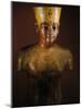 King Tutankhamun, Tut Manniken, Wooden Torso, Egyptian Museum, Valley of the Kings, Egypt-Kenneth Garrett-Mounted Photographic Print