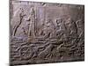 King Ummanigash the Elamite King Being Saluted on Arriving in Madaktu-null-Mounted Giclee Print