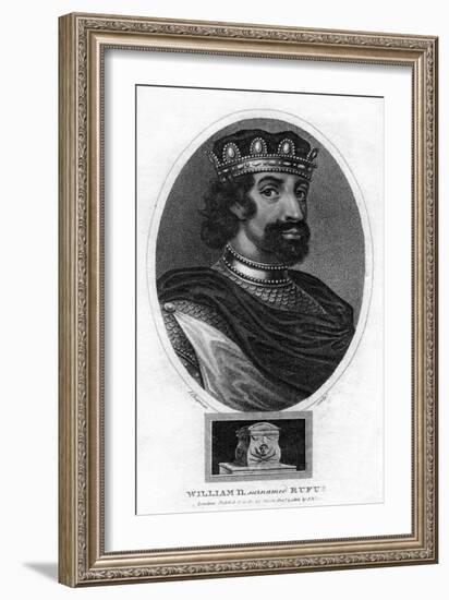 King William II of England-J Chapman-Framed Giclee Print