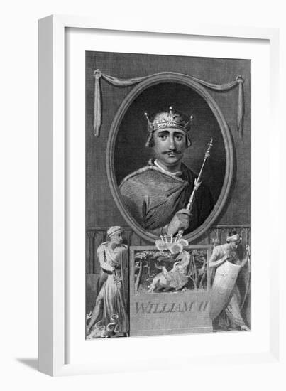 King William II of England-J Collyer-Framed Giclee Print