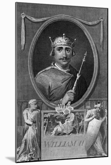 King William II of England-J Collyer-Mounted Giclee Print