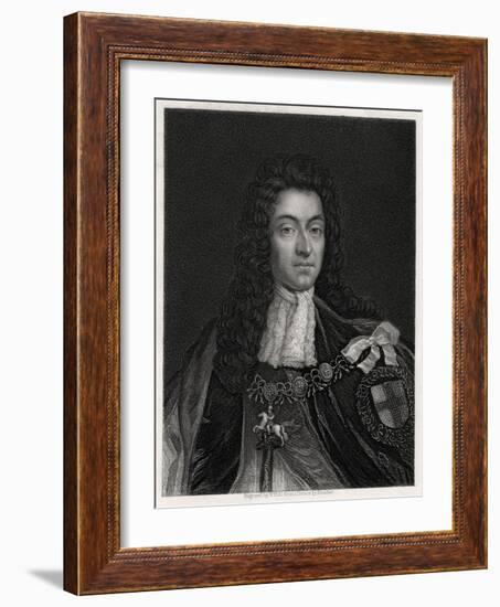 King William III, 19th Century-W Holl-Framed Giclee Print