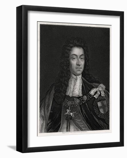 King William III, 19th Century-W Holl-Framed Giclee Print