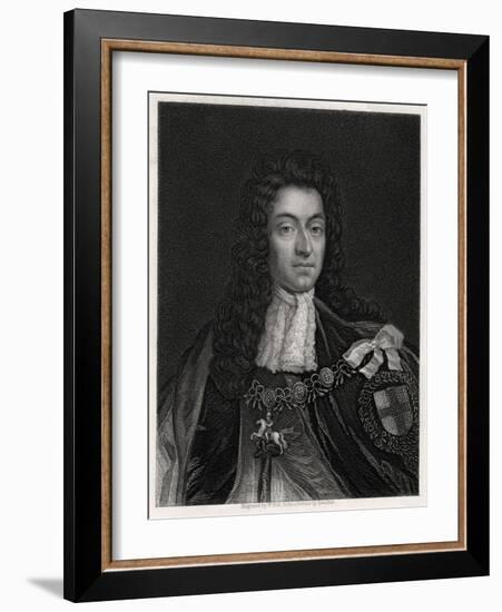 King William III, 19th Century-W Holl-Framed Giclee Print