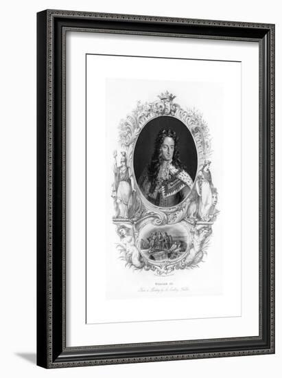 King William III-Godfrey Kneller-Framed Giclee Print