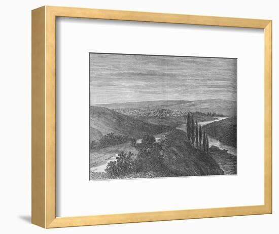 'King William's Town, from near the Aqueduct', c1880-Unknown-Framed Giclee Print