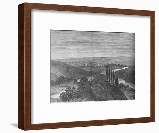 'King William's Town, from near the Aqueduct', c1880-Unknown-Framed Giclee Print