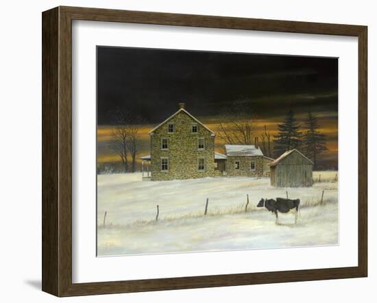 King Wood Sunset-Jerry Cable-Framed Giclee Print