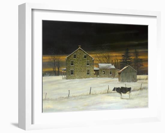 King Wood Sunset-Jerry Cable-Framed Giclee Print