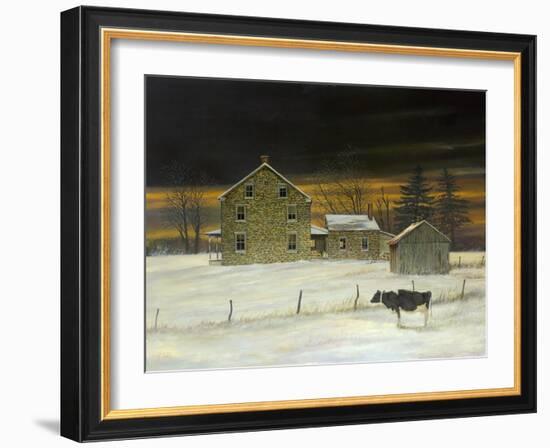 King Wood Sunset-Jerry Cable-Framed Giclee Print
