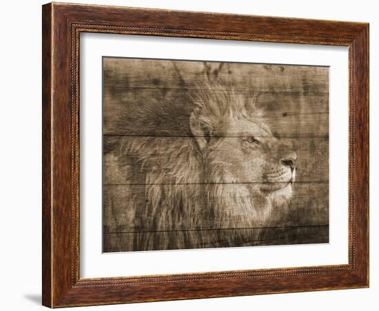 King-Sheldon Lewis-Framed Art Print