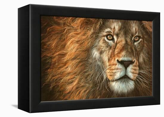 King-David Stribbling-Framed Stretched Canvas