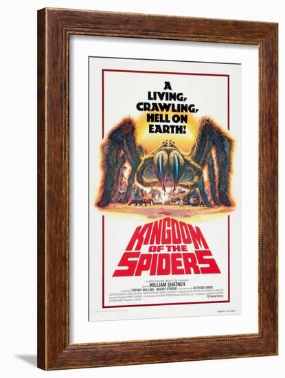 Kingdom of the Spiders, US poster, 1977-null-Framed Art Print