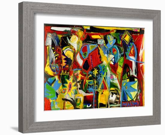 Kingdom-Martin Kalhoej-Framed Art Print