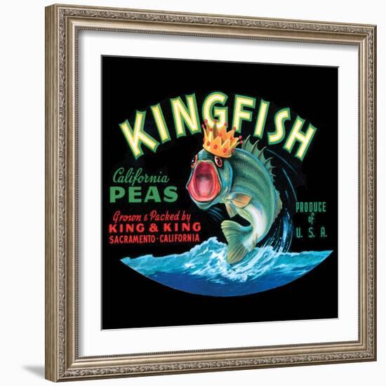 Kingfish-Vision Studio-Framed Art Print