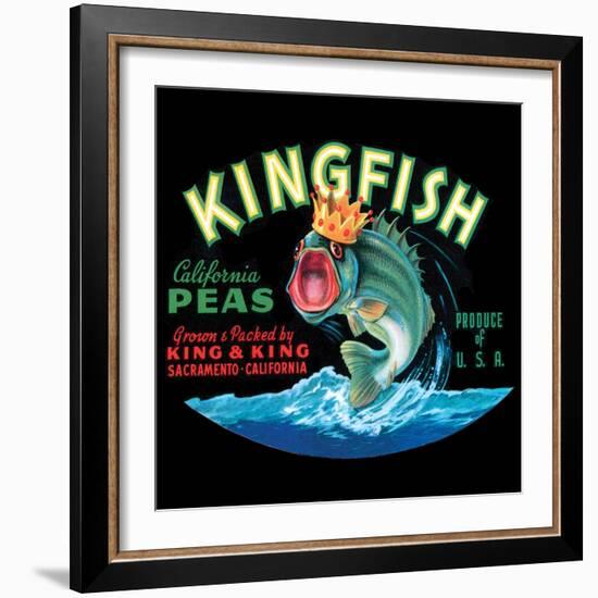 Kingfish-Vision Studio-Framed Art Print