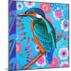 Kingfisher, 2016 (Oil on Canvas)-Jane Tattersfield-Mounted Giclee Print