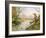 Kingfisher: Autumn River Scene-Carl Donner-Framed Giclee Print