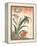 Kingfisher, Irises and Pinks (Colour Woodblock Print)-Katsushika Hokusai-Framed Premier Image Canvas