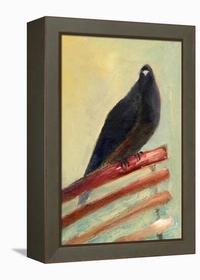 Kingly Court Pigeon, 2013-Nancy Moniz-Framed Premier Image Canvas