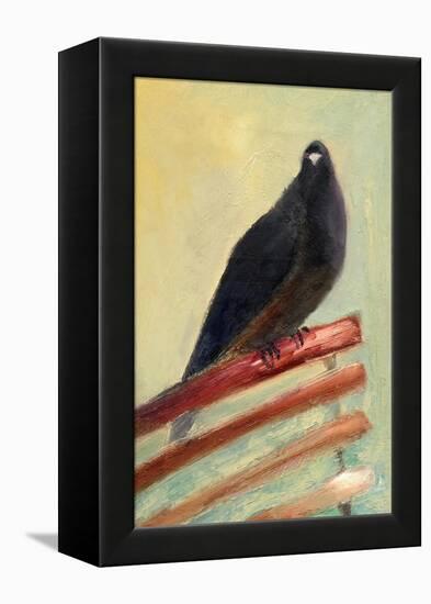 Kingly Court Pigeon, 2013-Nancy Moniz-Framed Premier Image Canvas