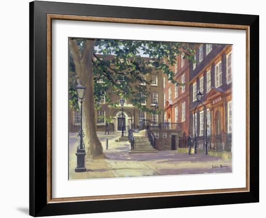 Kings Bench Walk, Inner Temple-Julian Barrow-Framed Giclee Print