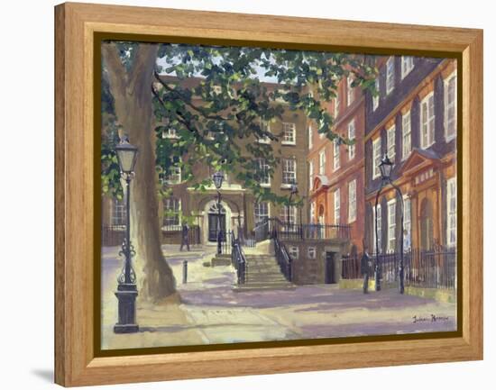 Kings Bench Walk, Inner Temple-Julian Barrow-Framed Premier Image Canvas